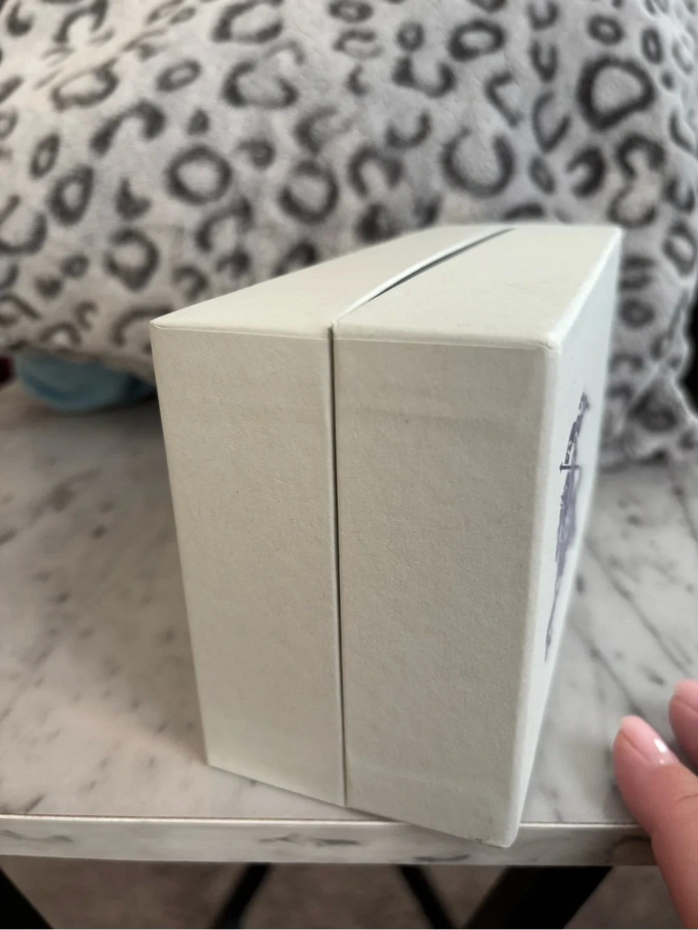 Burberry Cream Leather Fold-Over Women's Sunglasses Case